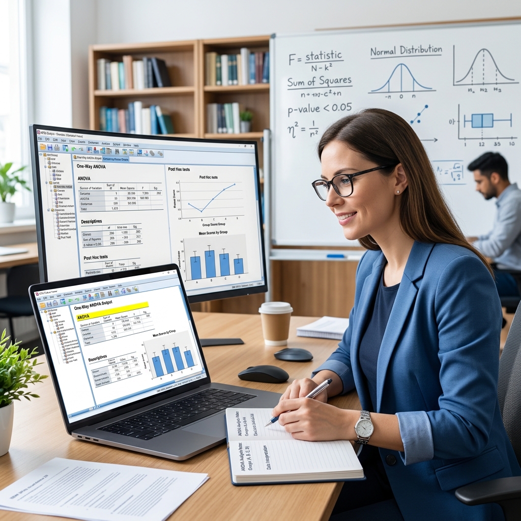 SPSS ANOVA: Step-by-Step for Undergraduate Dissertations